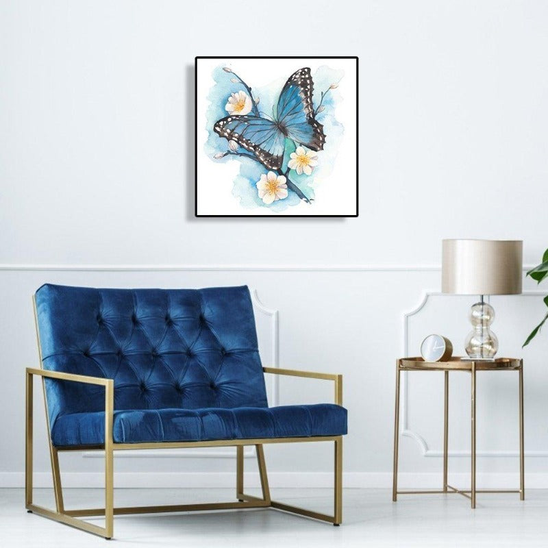 DIY 5D Crystal Rhinestone Diamond Painting Kit Butterfly (40*40cm)