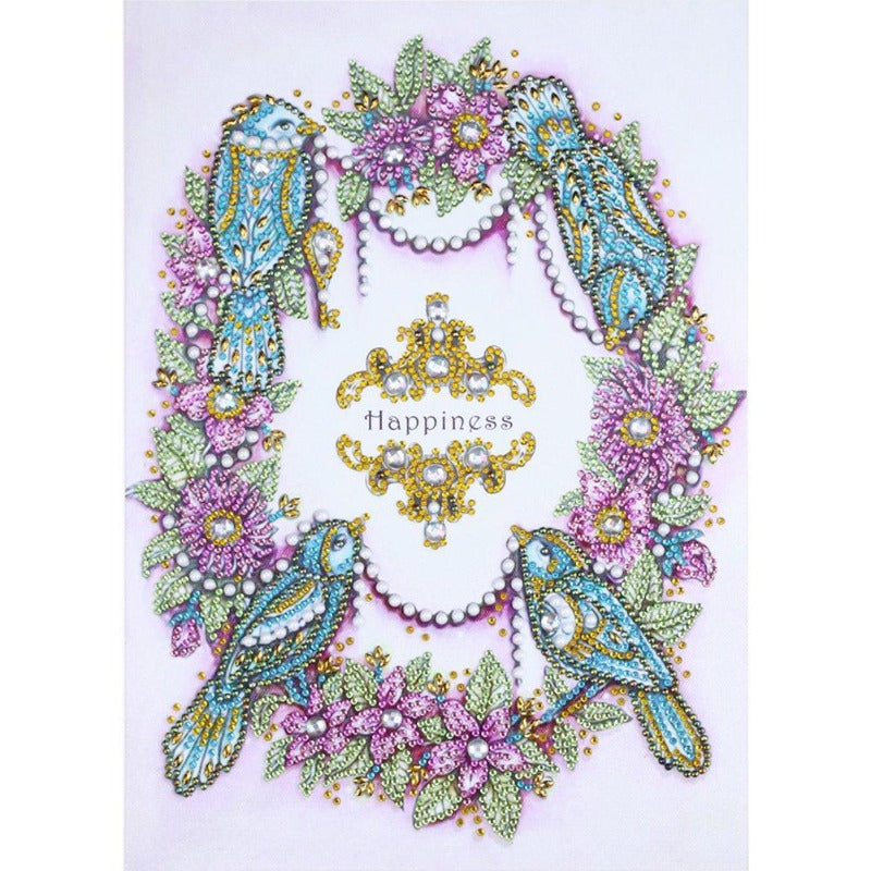 DIY 5D Crystal Rhinestone Diamond Painting Kit Bird
