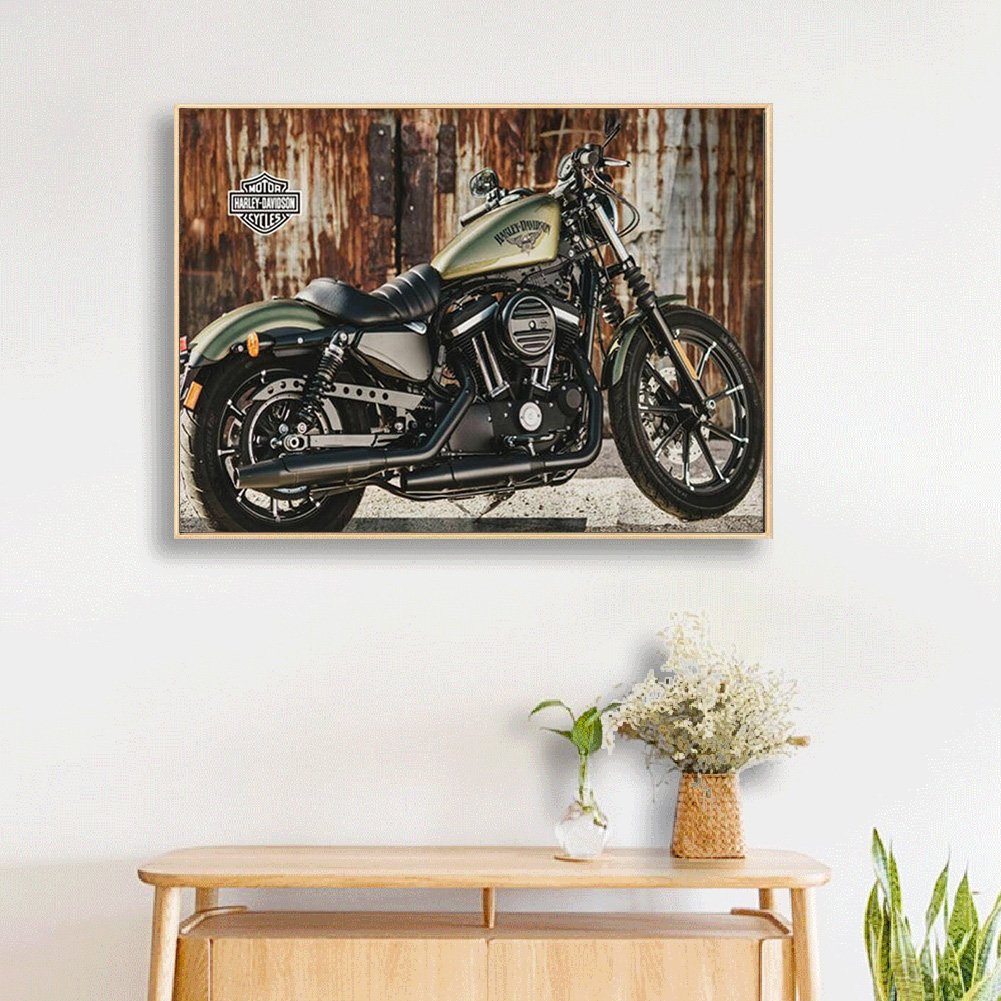 Diamond Painting - Full Round - Motorcycle