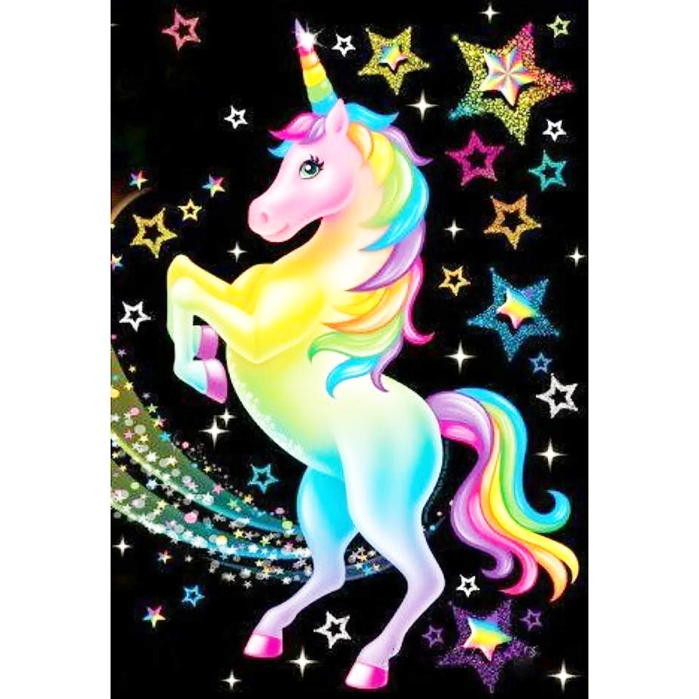 11ct Stamped Cross Stitch Unicorn (46*36cm)