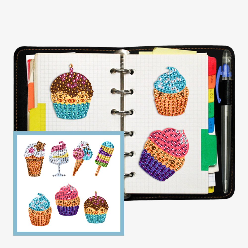 Diamond Painting Stickers Kits 5D DIY Cartoon Handmade Mosaic E