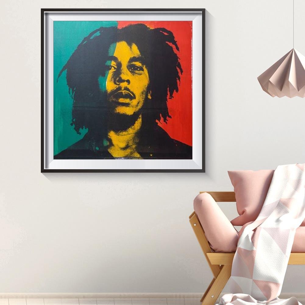 Diamond Painting - Full Round - Bob Marley