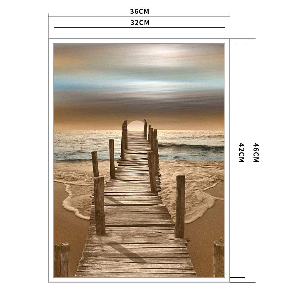 11ct Stamped Cross Stitch - Seaside(36*46cm)