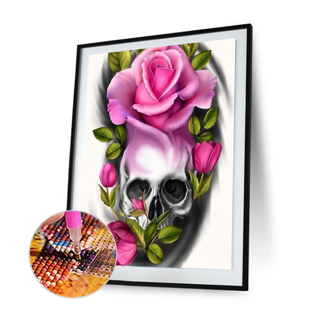 Diamond Painting - Full Round - Skull Head
