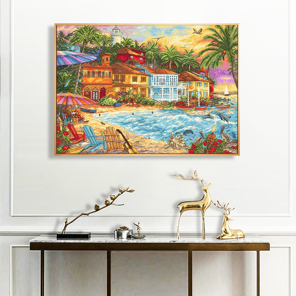 11ct Stamped Cross Stitch - Landscape (50*40cm)