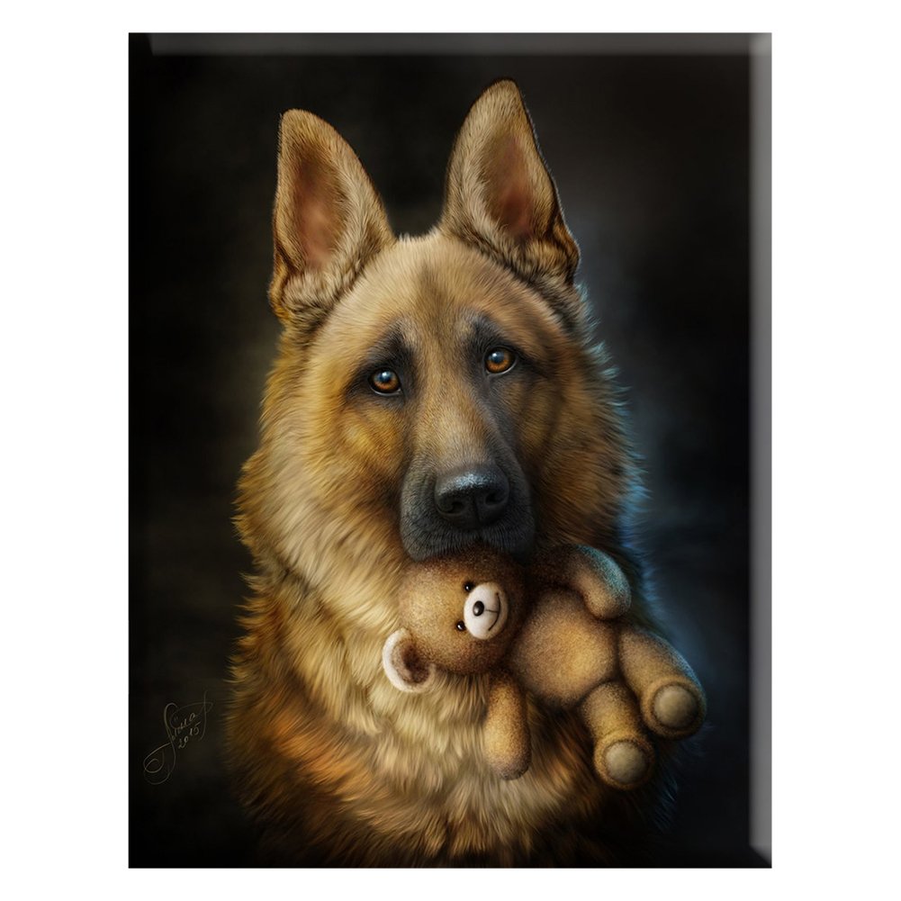 14CT Counted Cross Stitch Animals (40*50cm)