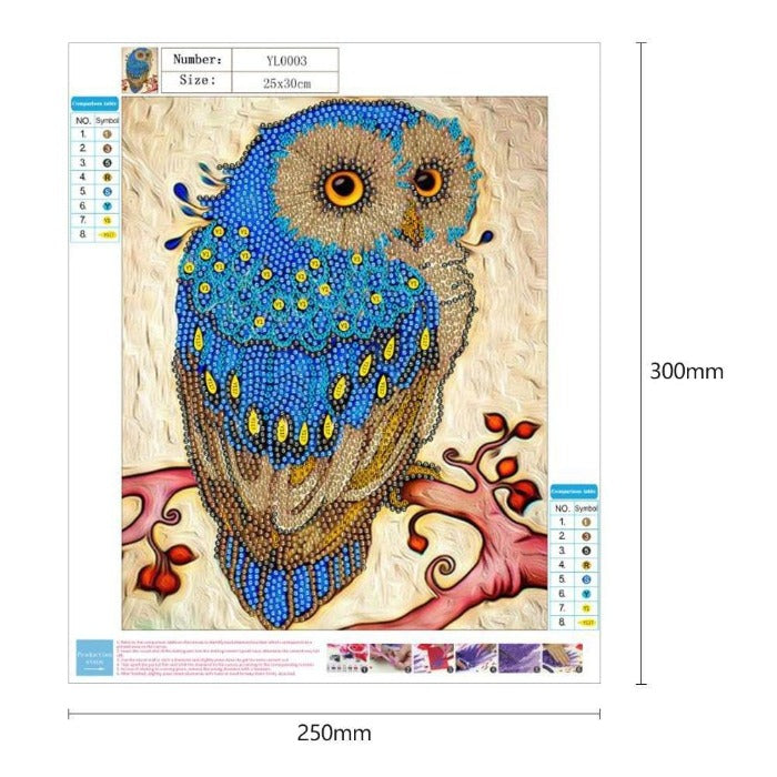 Best sellers Diamond Painting - Crystal Rhinestone - Owl