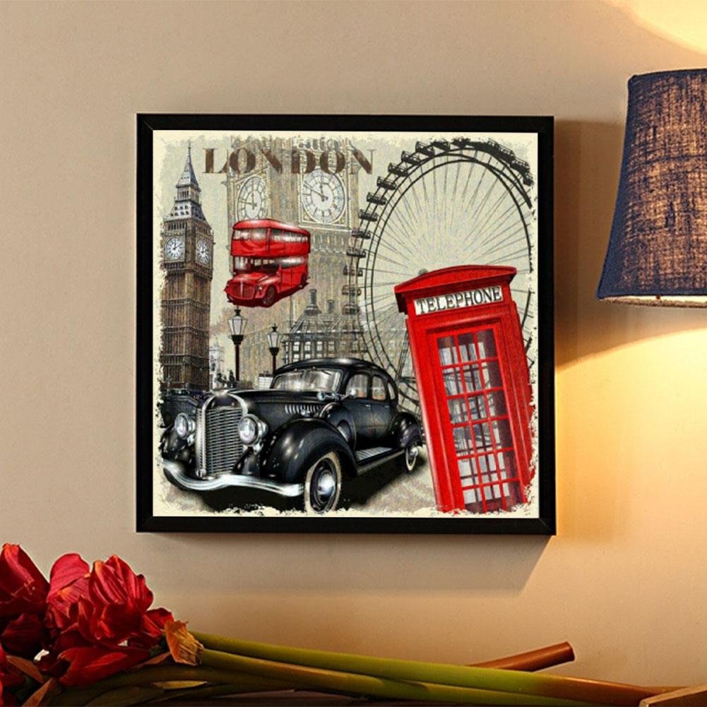 Diamond Painting - Full Round - London Moment