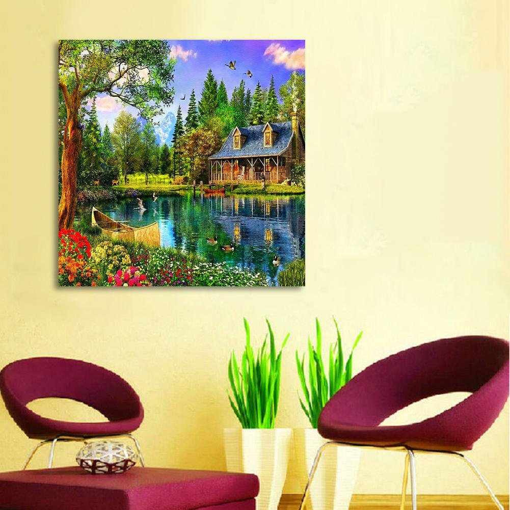 Diamond Painting - Partial Round - Countryside