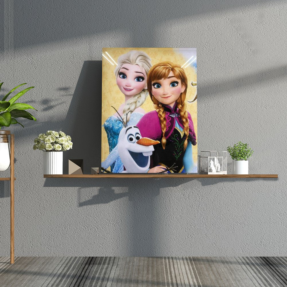 Pintura Diamante - Rodada Completa - Frozen A