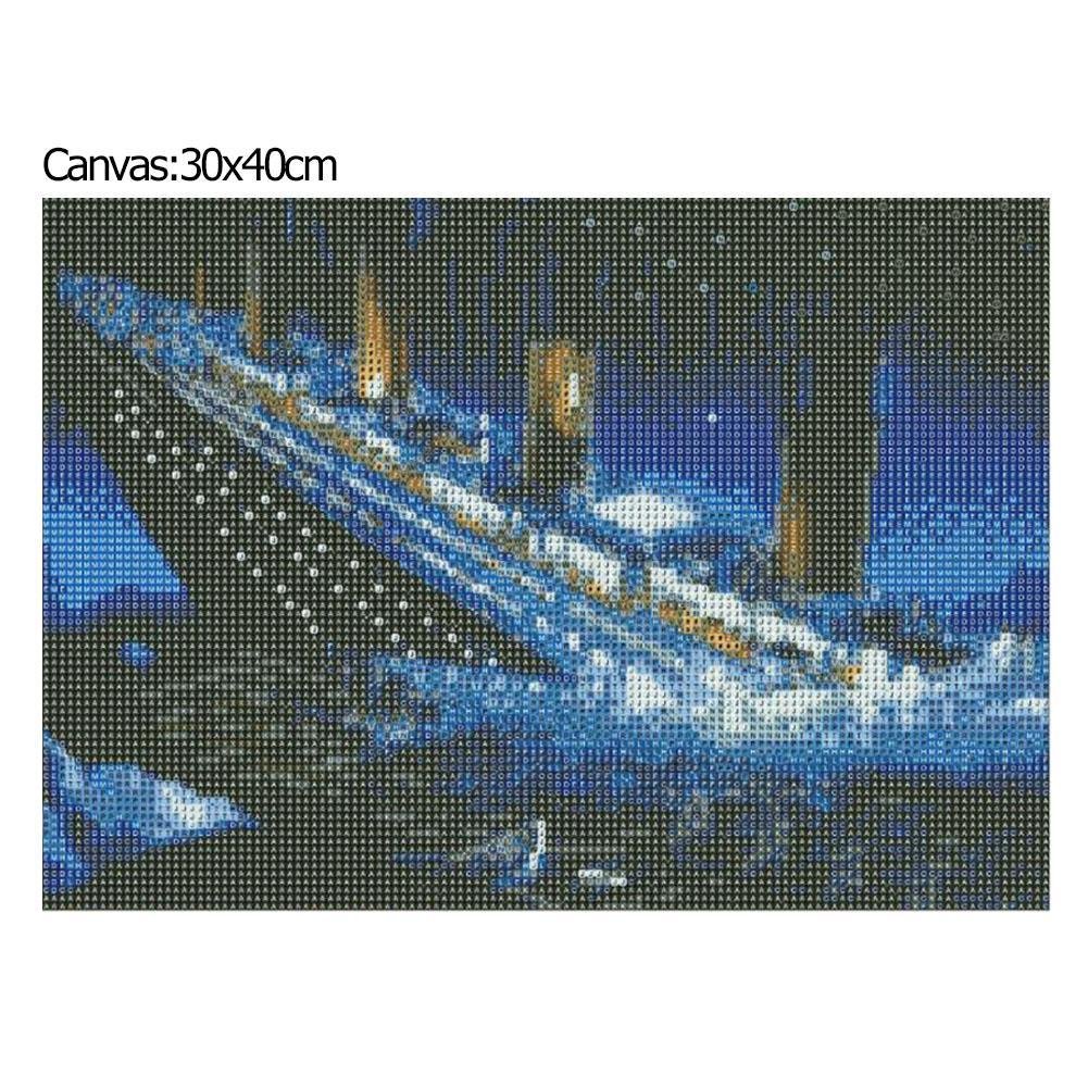 Diamond Painting - Full Round - Titanic