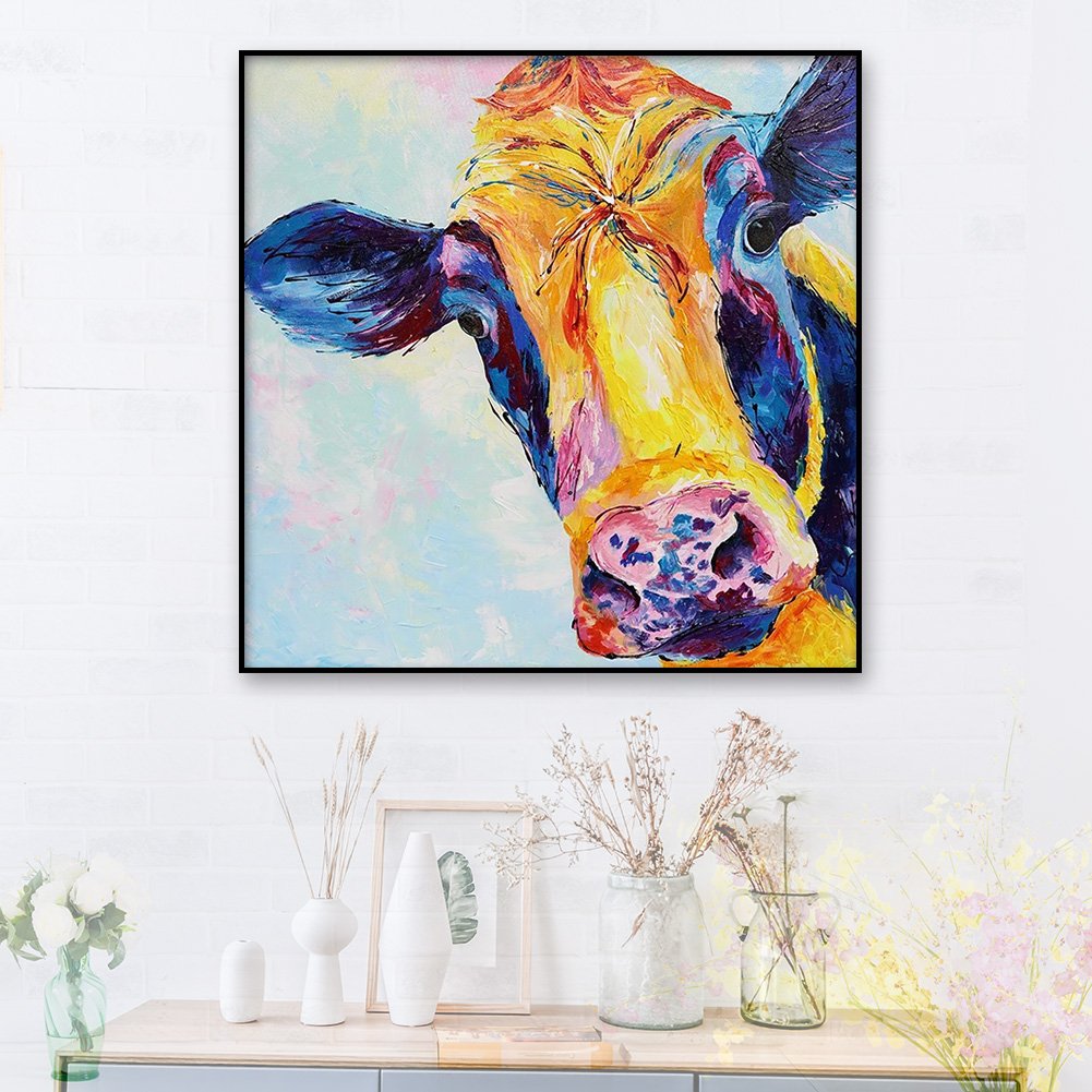 Diamond Painting - Full Round - Cow