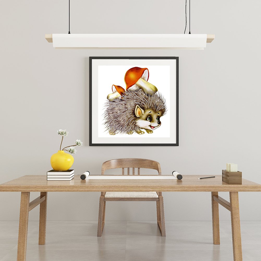 Diamond Painting - Full Round - Hedgehog