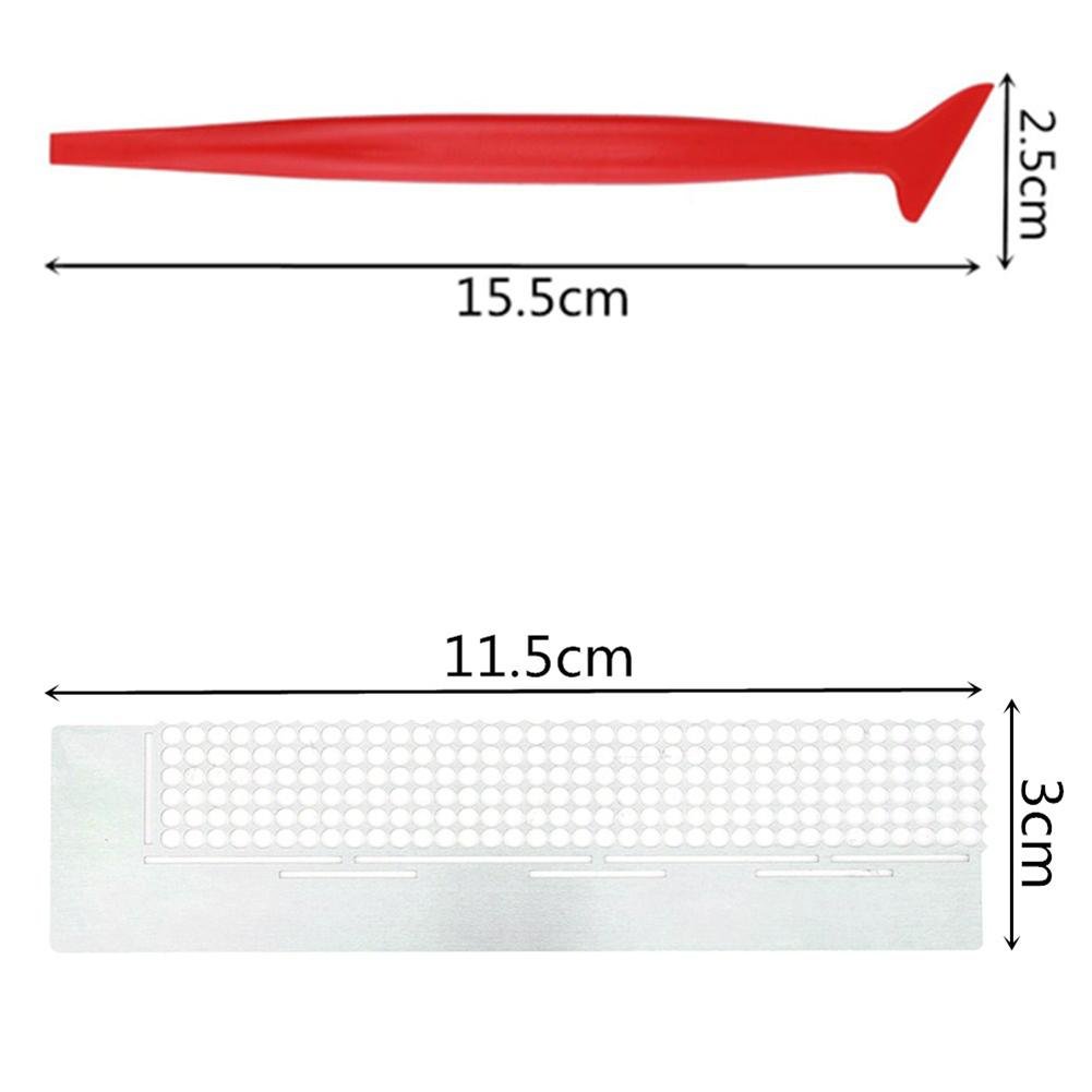 DIY Diamond Painting Fix Tools Set Drawing Ruler+3 Fixed Pens+Case Kits