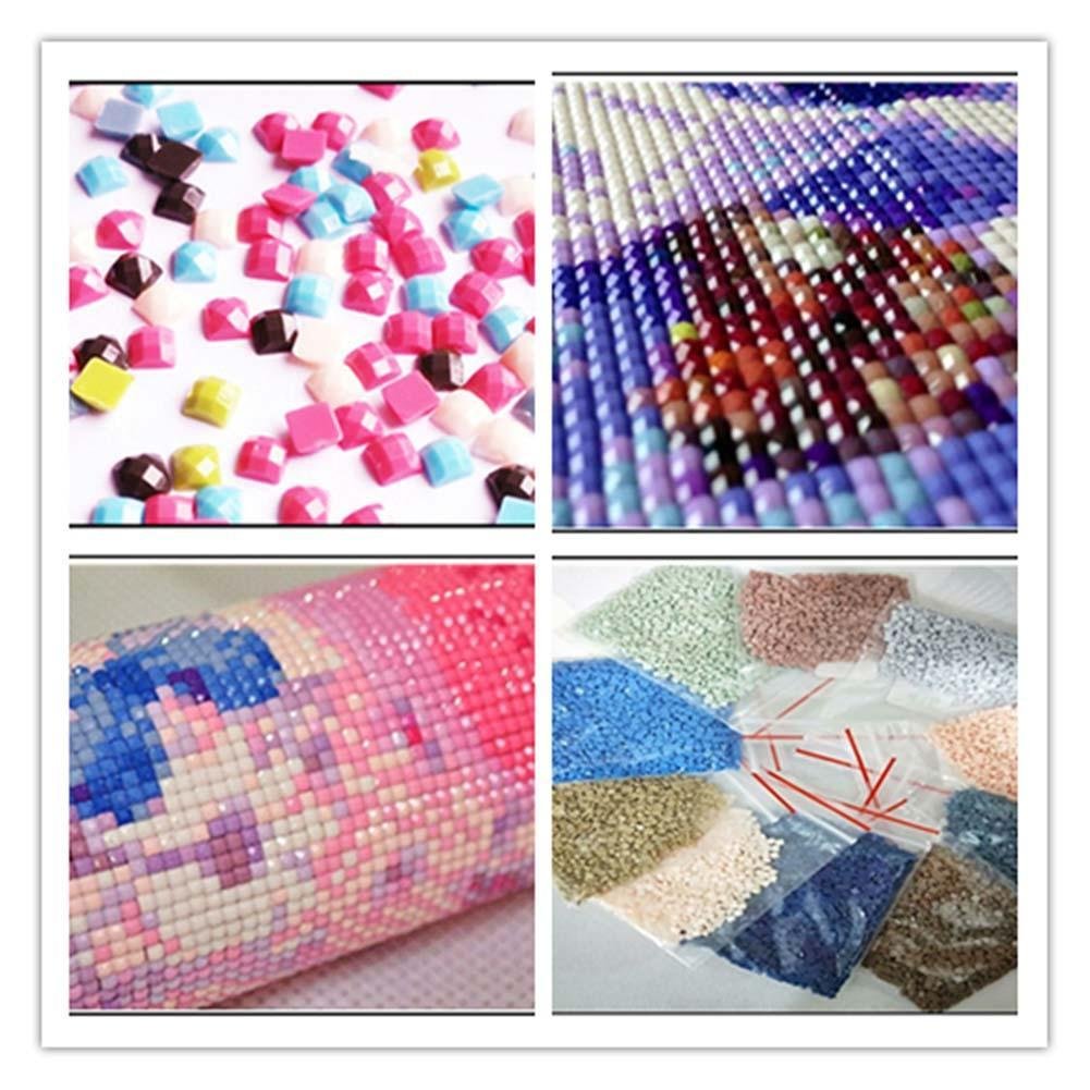 Pintura Diamante - Quadrado Completo - Flores