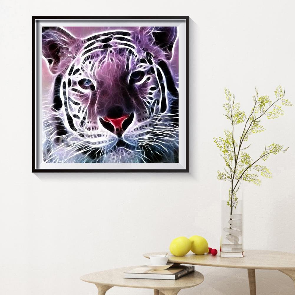 Diamond Painting - Full Round - Tiger 1