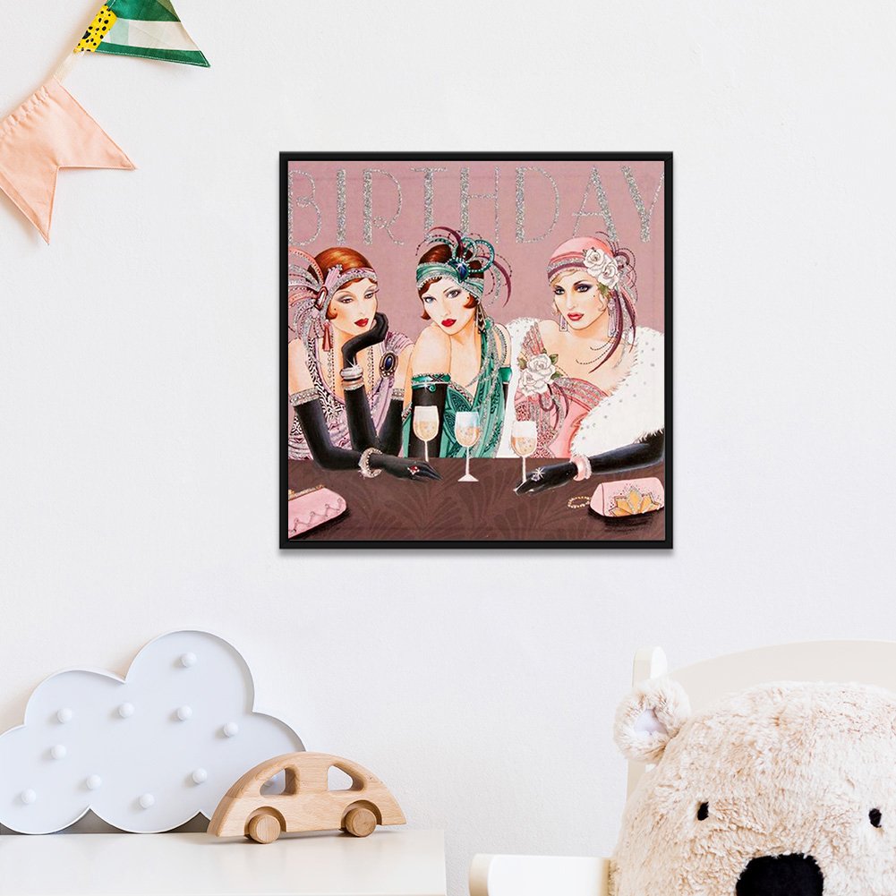 Pintura Diamante - Volta Completa - Nobre Dama