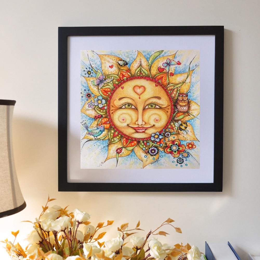 Diamond Painting - Full Round - Sun Face
