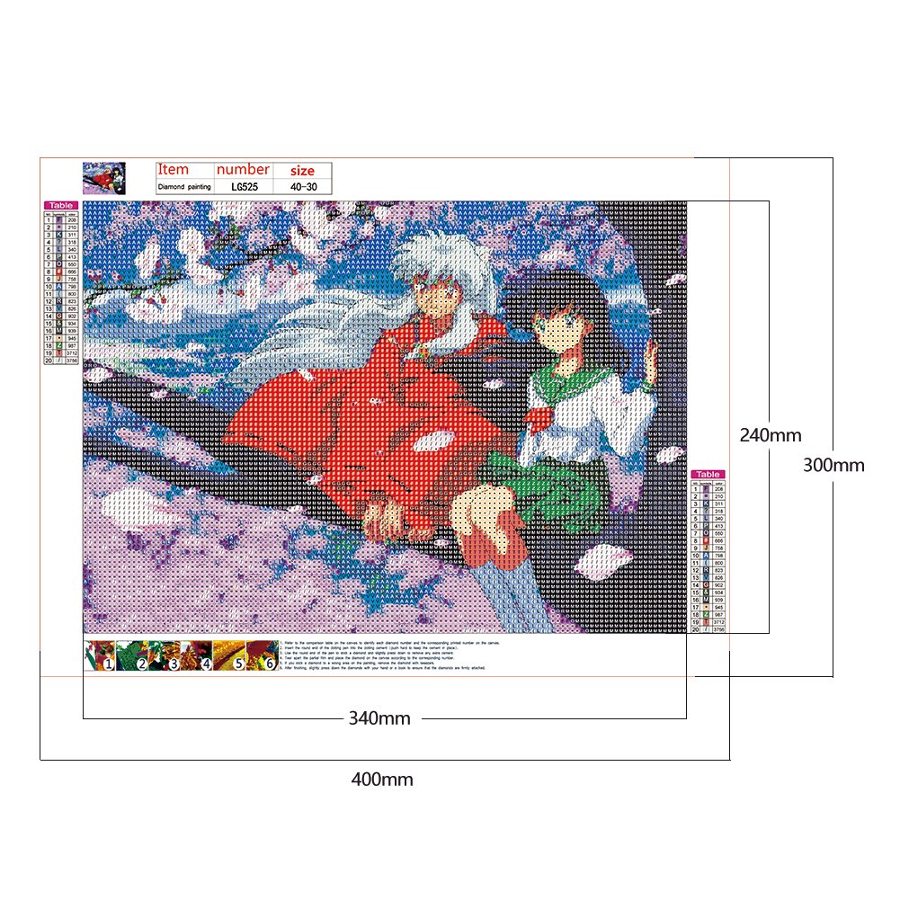 Diamond Painting - Full Round - Inuyasha