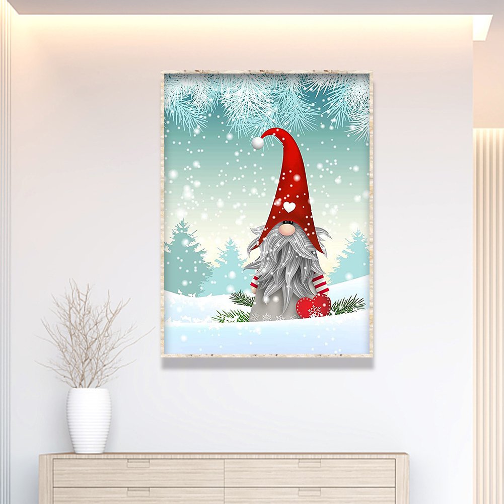 Pintura Diamante - Rodada Completa - Natal Goblin Gnomo