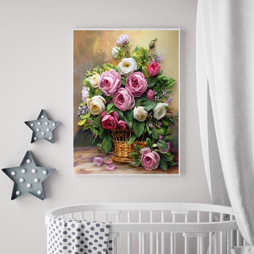 Diamond Painting - Full Round - Flowers L