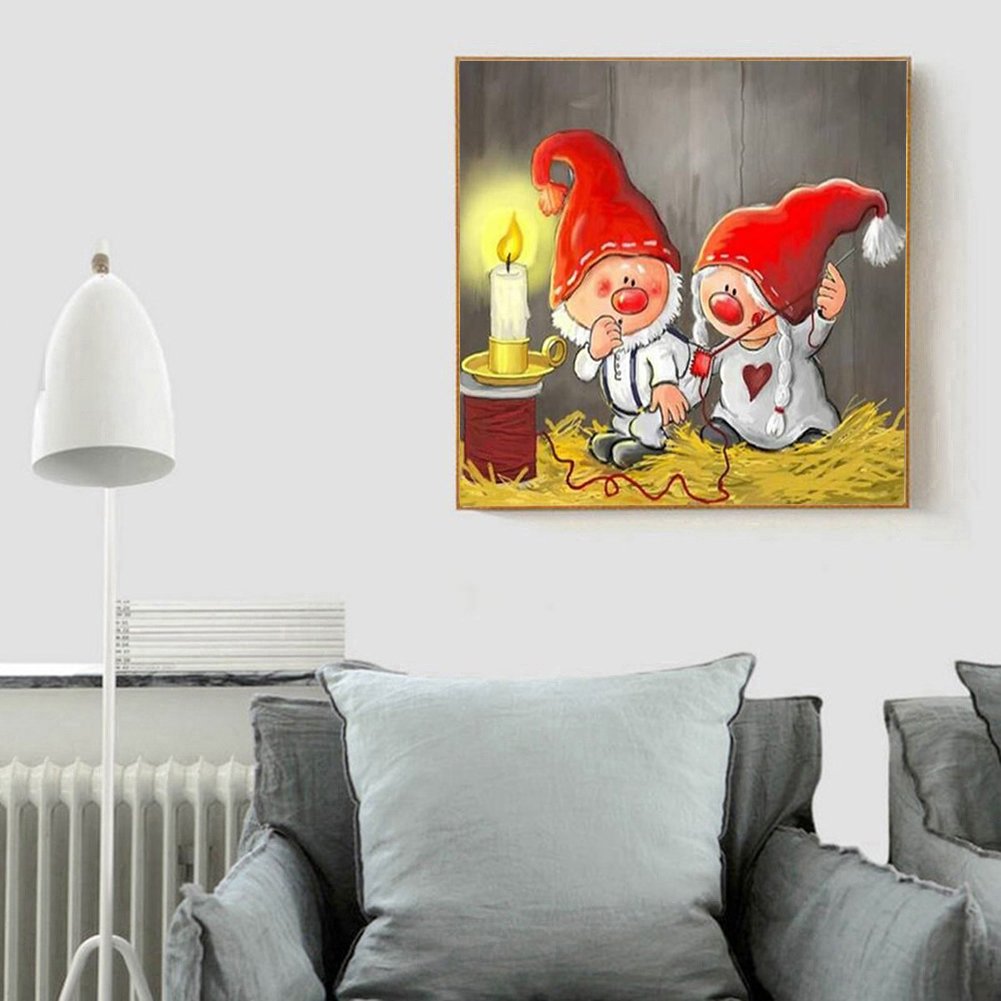 5D DIY Diamond Painting Kit - Full Round - Goblin Gnome A