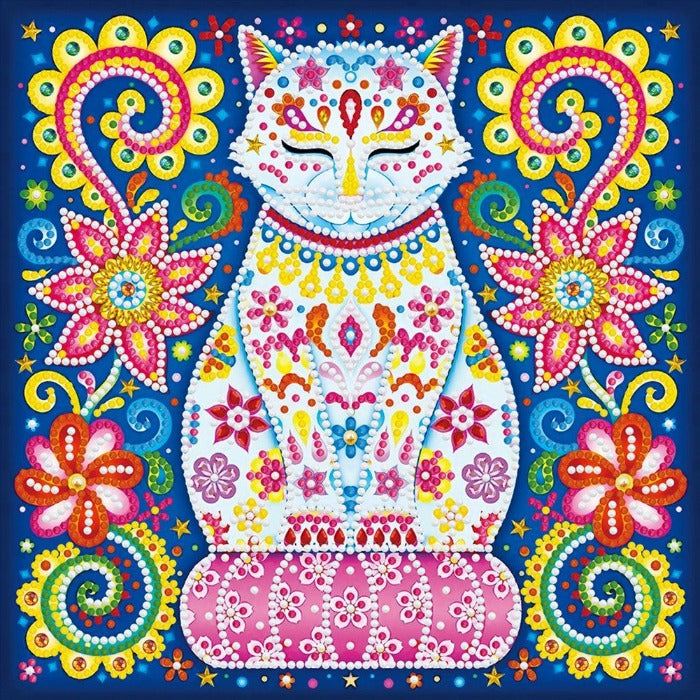 5D DIY Cat Crystal Rhinestone Luminous Diamond Painting