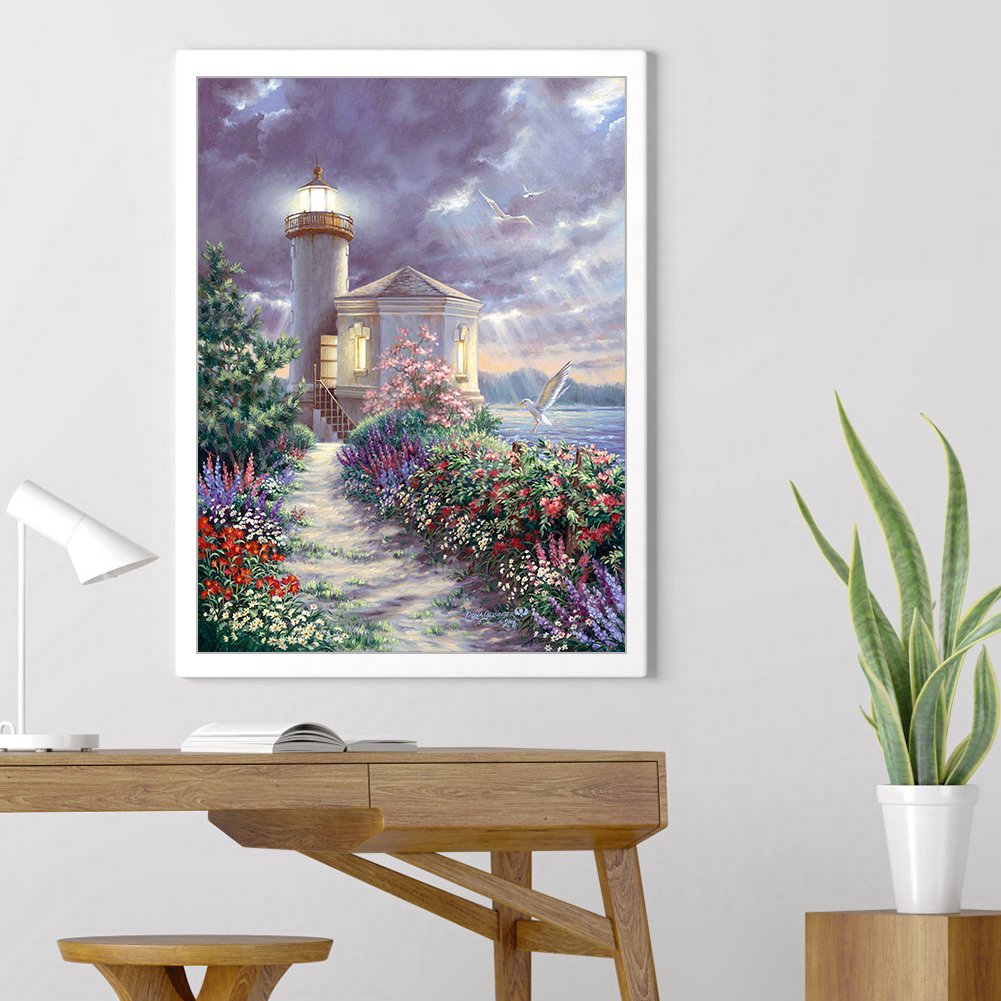 Pintura Diamante - Redondo Completo - Farol D