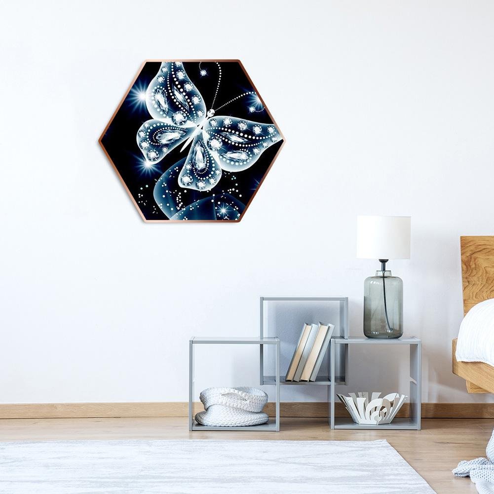 Diamond Painting - Hexagon Full Round - Butterfly