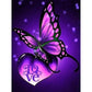 Purple Butterfly Love Diamond Paintings Art
