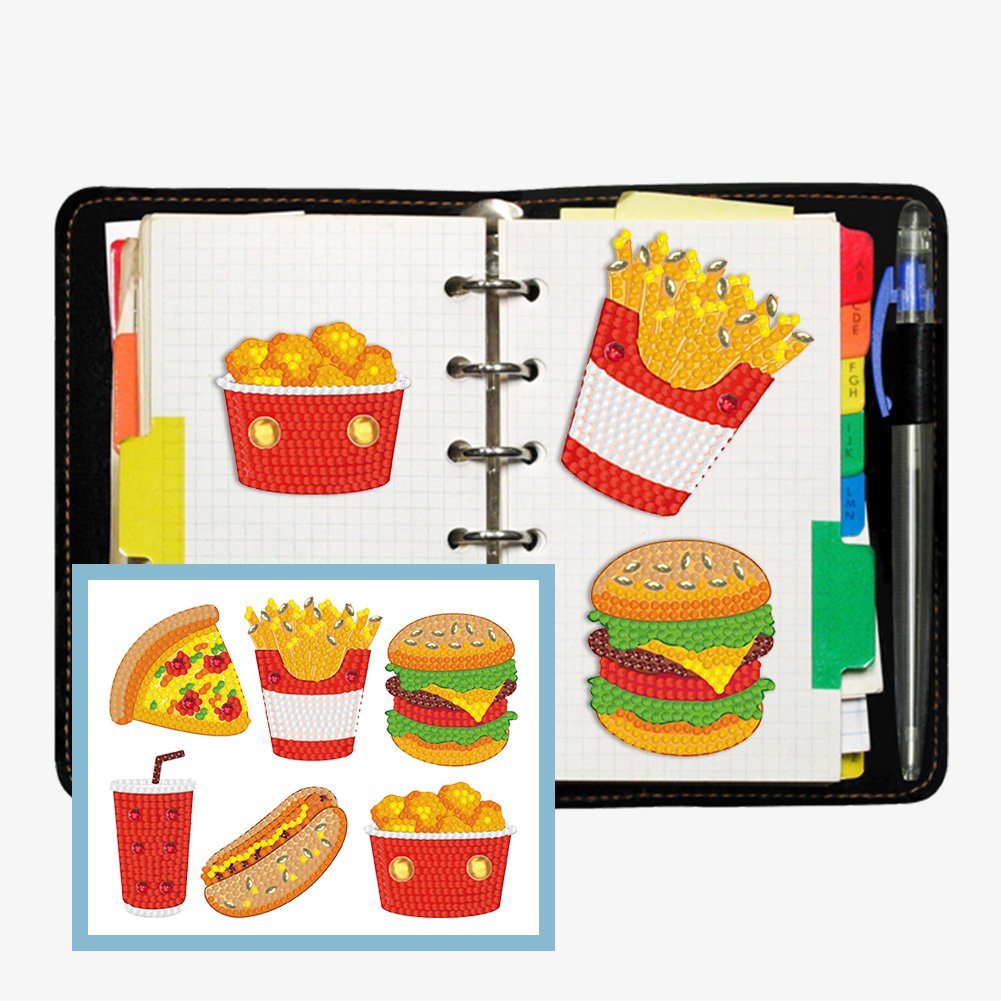 Diamond Painting Stickers Kits 5D DIY Cartoon Handmade Mosaic F