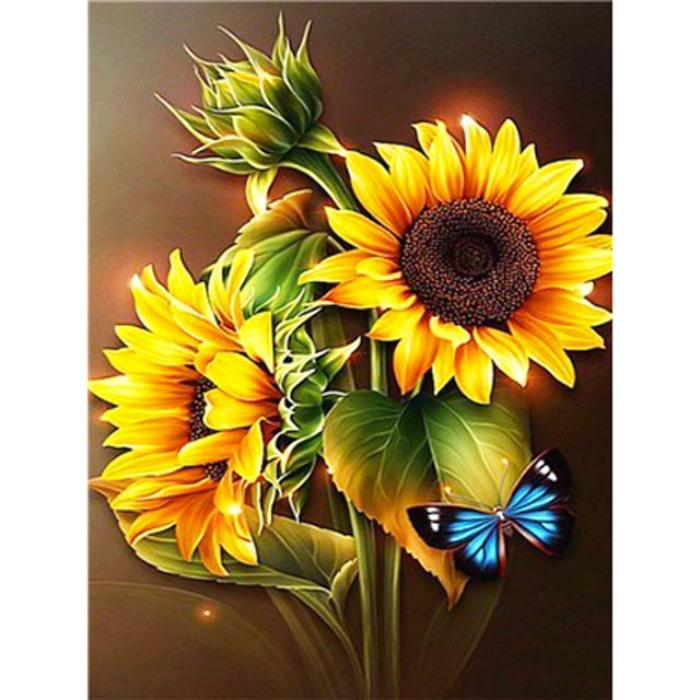 Diamond Paintings Art Full Drill Sunflower
