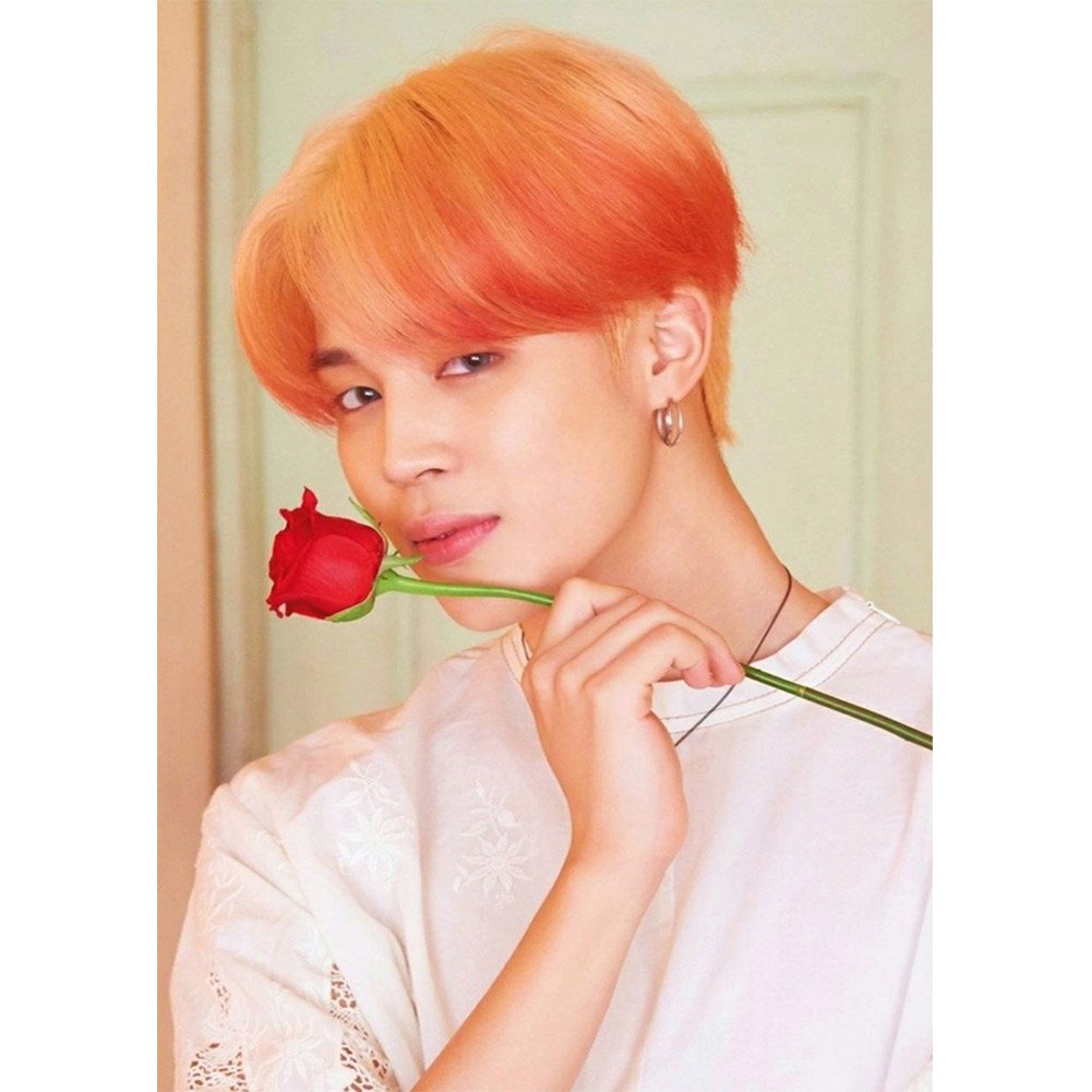 Kit de pintura de diamante DIY 5D - Rodada completa - Korea BTS Idol