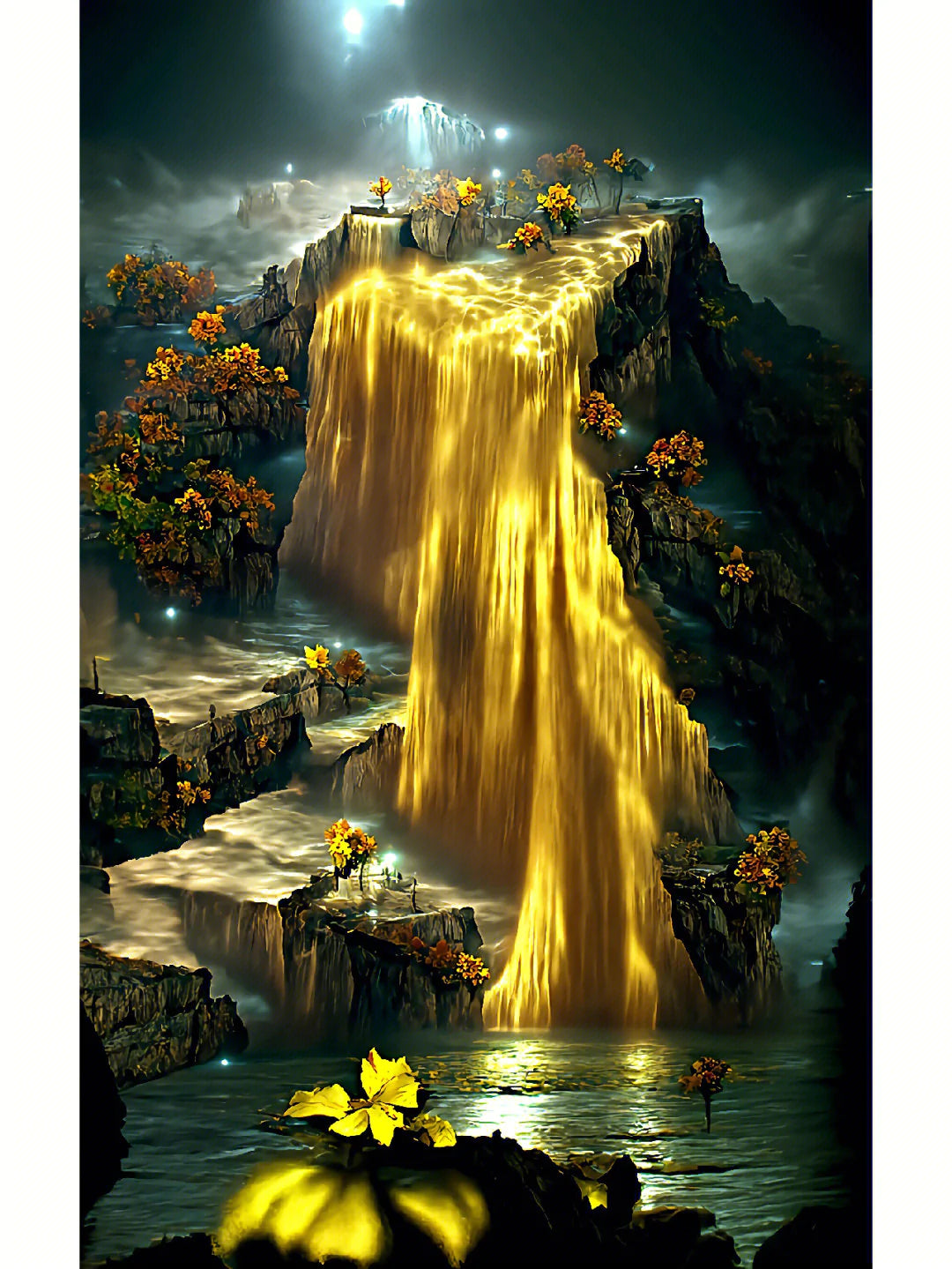 Full Round/Square Diamond Painting Kits T | Scenery 40x70cm 50x80cm