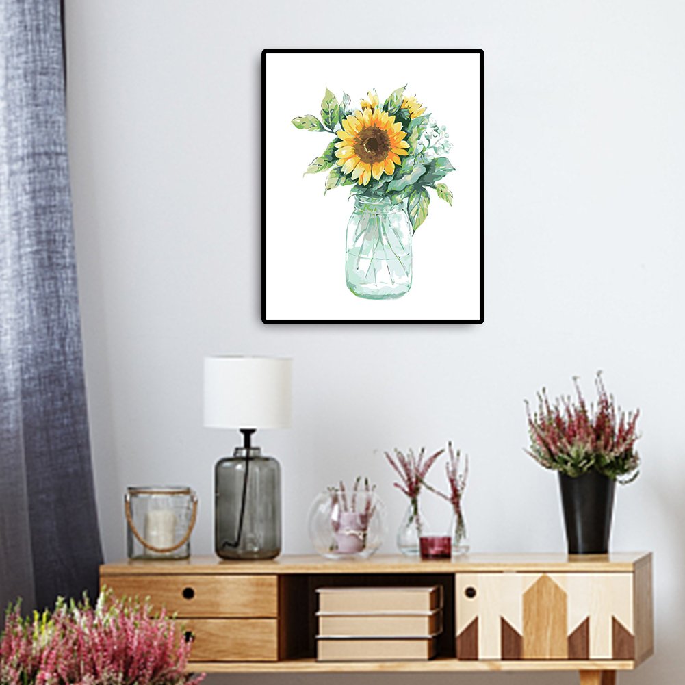 Paint By Number - Oil Painting - Sunflower (40*30cm)