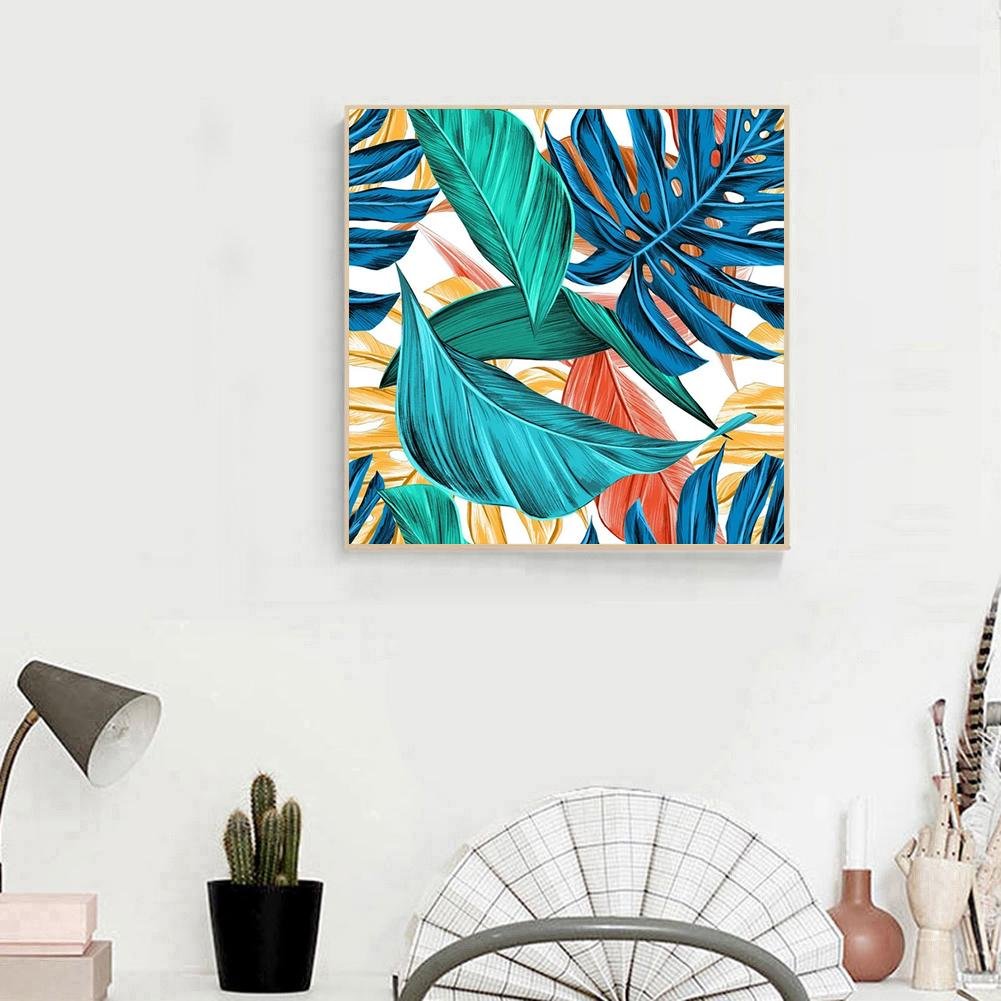 5D DIY Diamond Painting Kit - Full Round - Leaves