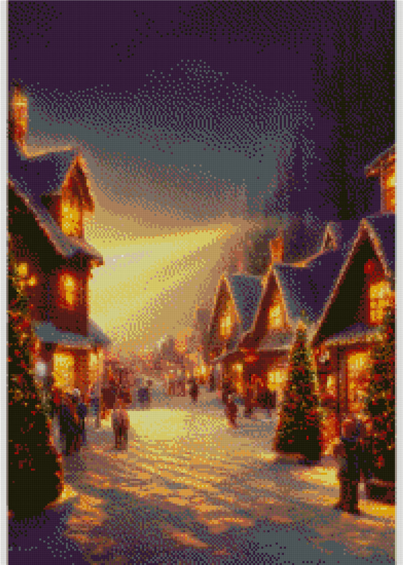 Scenery | Full Round/Square Diamond Painting Kits 50x70cm 60x80cm D