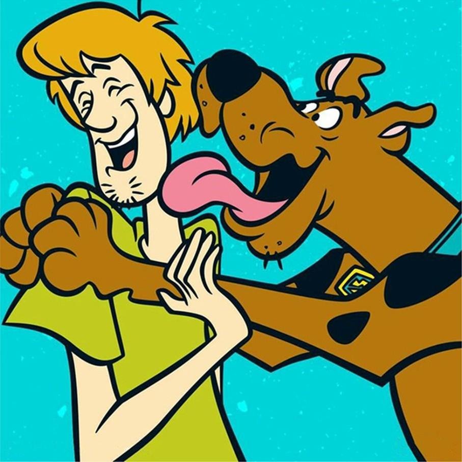 Diamond Painting - Full Round - Cartoon Dog