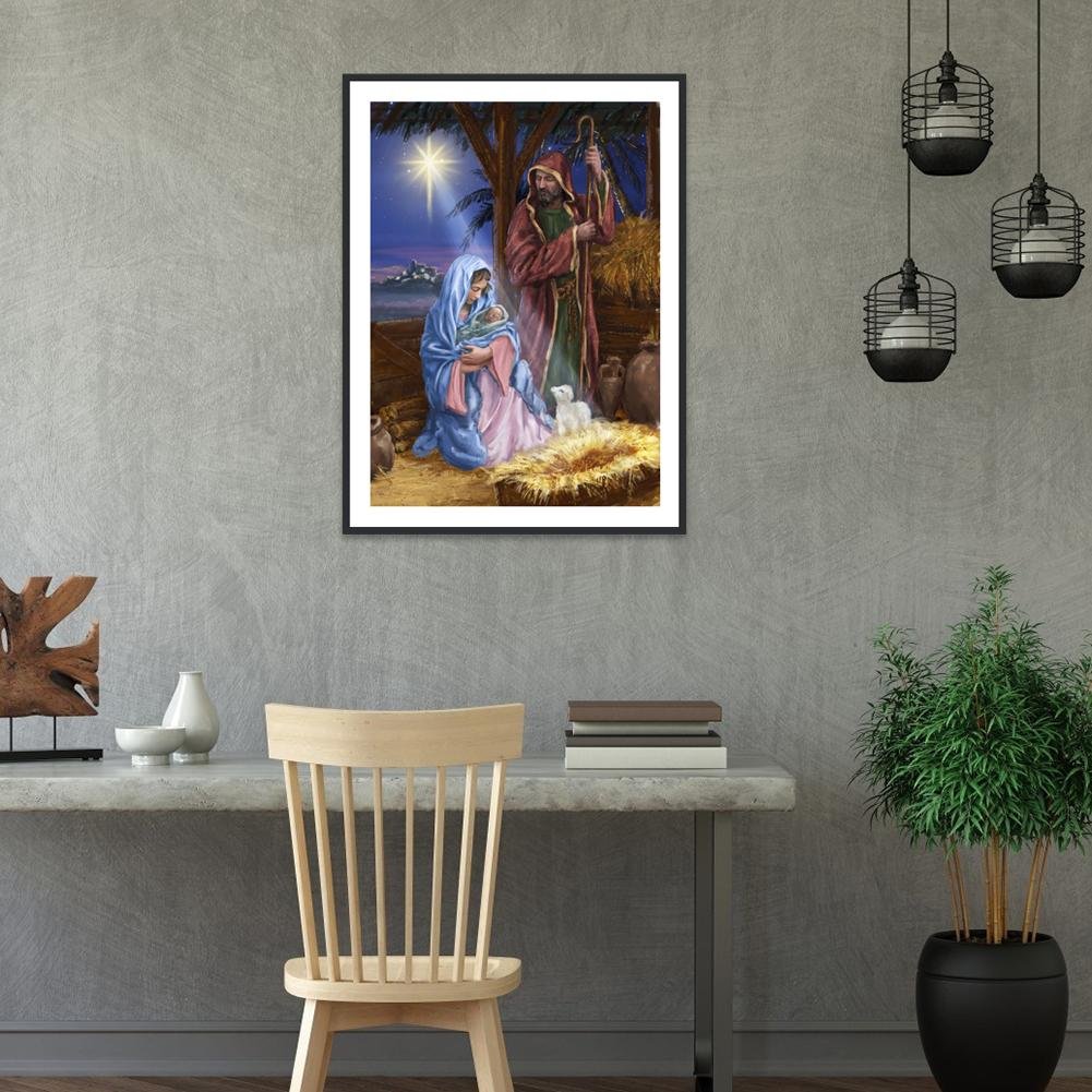 Diamond Painting - Full Round - Jesus Family 2