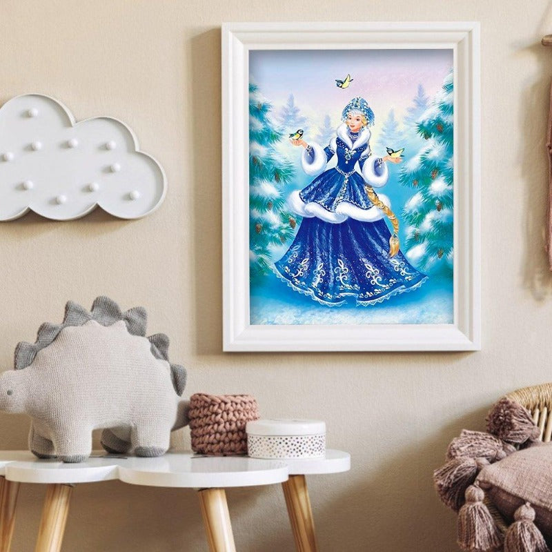 DIY 5D Crystal Rhinestone Diamond Painting Kit Beauty