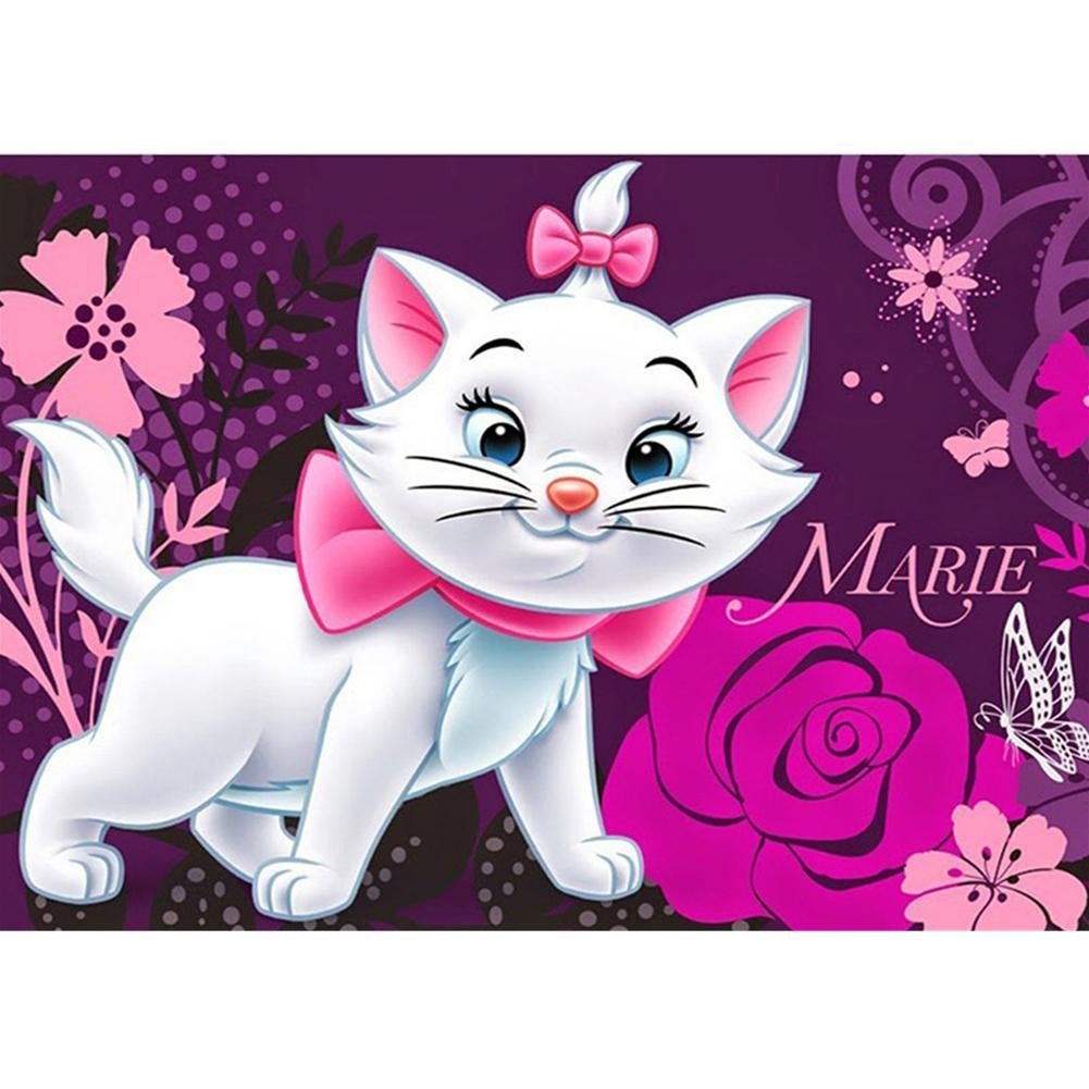 5D Diy Diamond Painting Kit Full Round Beads Happy Marie