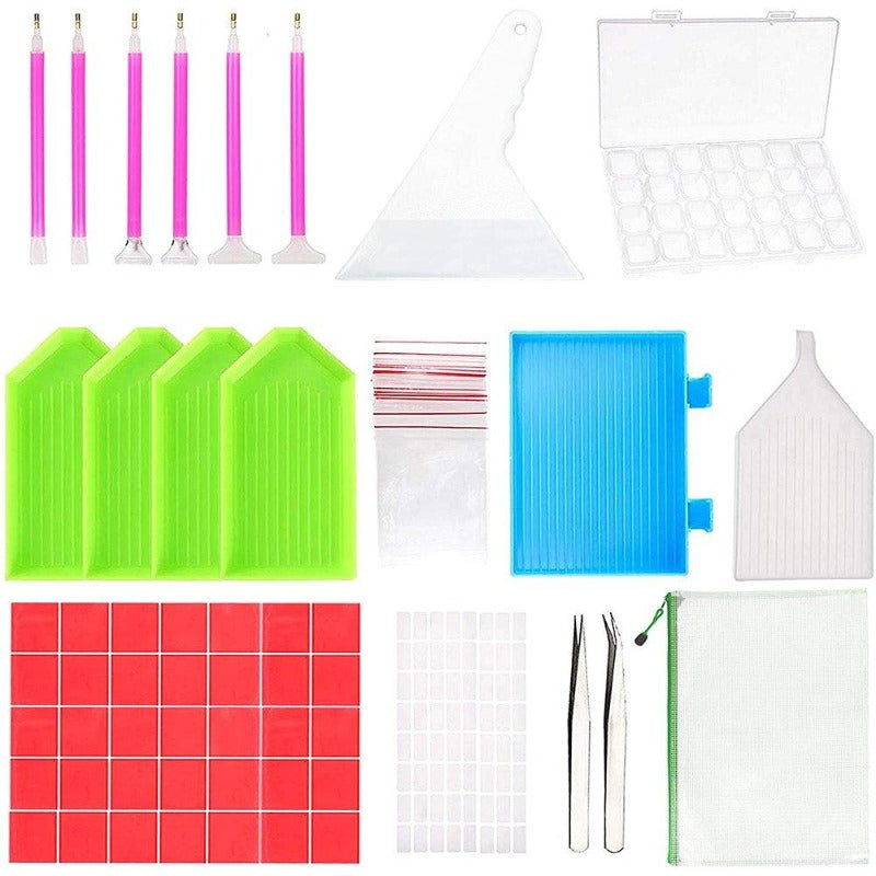 96pcs 5D DIY Diamond Painting Tools Set