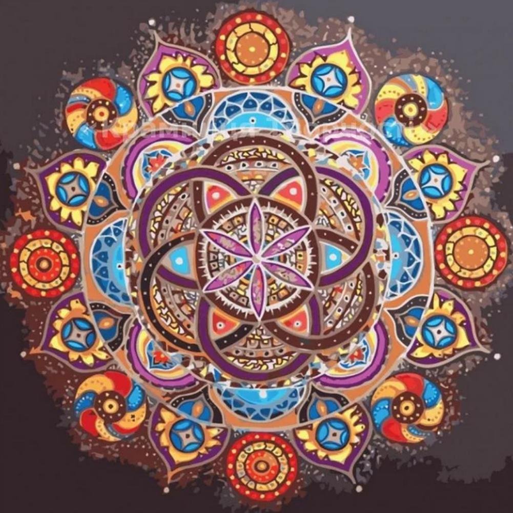 Diamond Painting - Full Round - Mandala 1