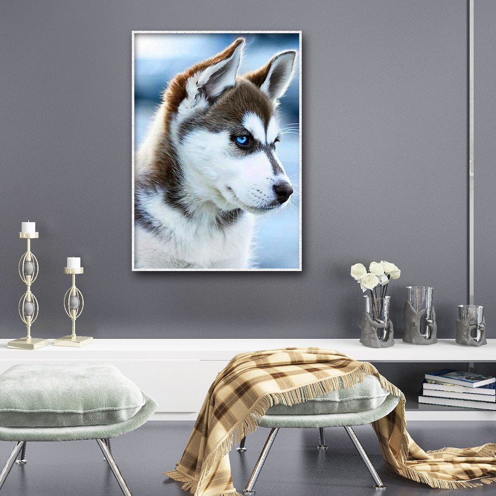 Diamond Painting - Full Round - Dog 19