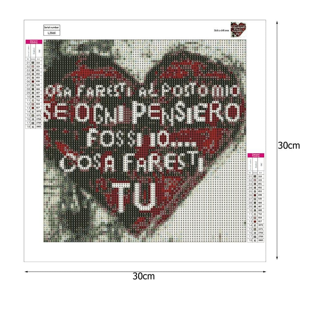 Diamond Painting - Full Round - English Quoto