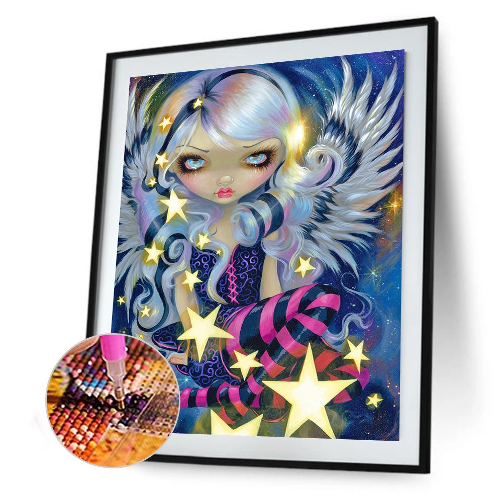 Diamond Painting - Full Round - Cartoon Big Eyes