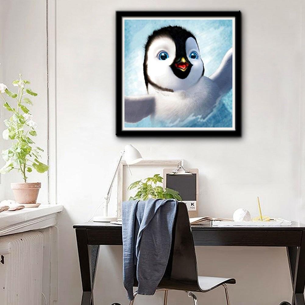 Diamond Painting - Full Round - Penguine