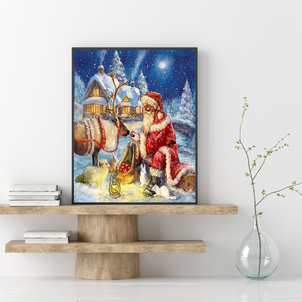 Paint By Number - Oil Painting - Santa Claus (40*50cm) C