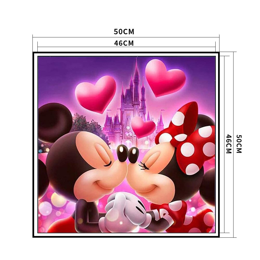 11ct Stamped Cross Stitch - Mickey Mouse(50*50cm)