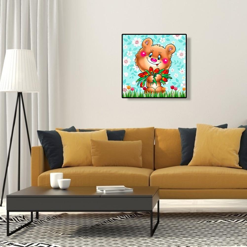 Diamond Painting - Full Round - Cartoon Animal